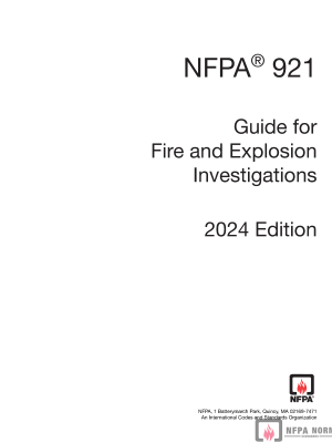 NFPA 921 PDF NFPA 921 PDF